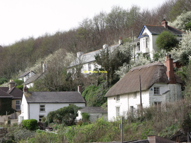 Photo 6"x4" Cottages, Porthoustock Porthoustock c2011