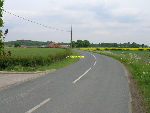Photo 6"x4" Hillam Road towards Gateforth Hambleton\/SE5530 c2011