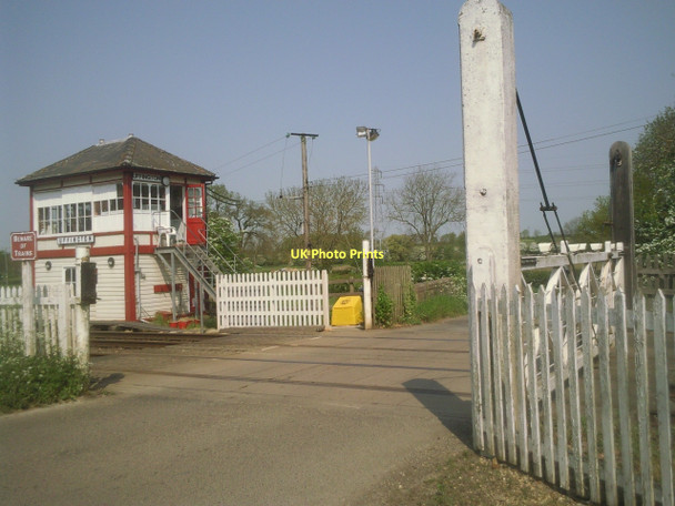 Photo 6"x4" Uffington Level Crossing Pilsgate c2011
