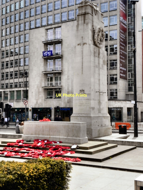 Photo 6"x4" Manchester Cenotaph Manchester c2011