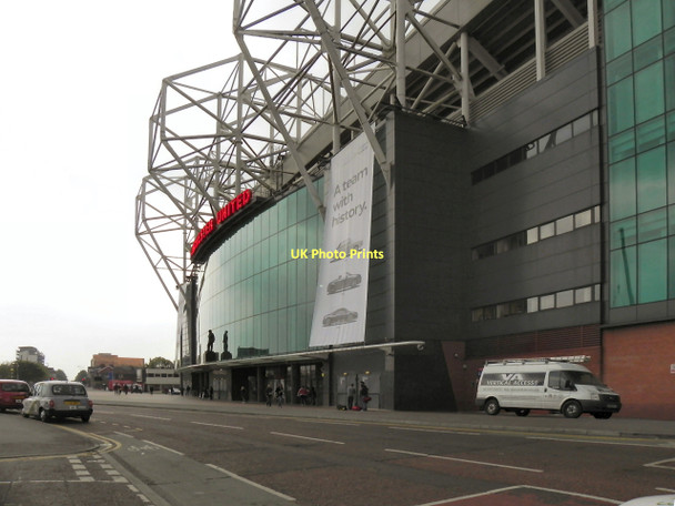 Photo 6"x4" Sir Matt Busby Way, Old Trafford East Stand Salford\/SJ8098 c2011