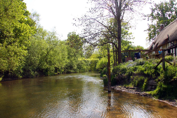 Photo 6"x4" The River Thame at Drayton St Leonard Drayton St Leonard c2011 P1