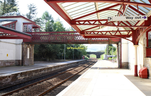 Photo 6"x4" Gleneagles Station Auchterarder c2011