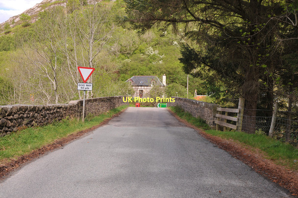 Photo 6"x4" Minor road at Shiel Bridge Shiel Bridge\/NG9318 c2011