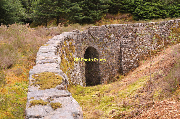 Photo 6"x4" Bridge on the old military road in Ratagan Forest Ratagan c2011