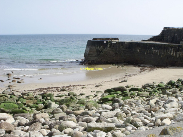 Photo 6"x4" The quay at Lamorna Cove Castallack c2011