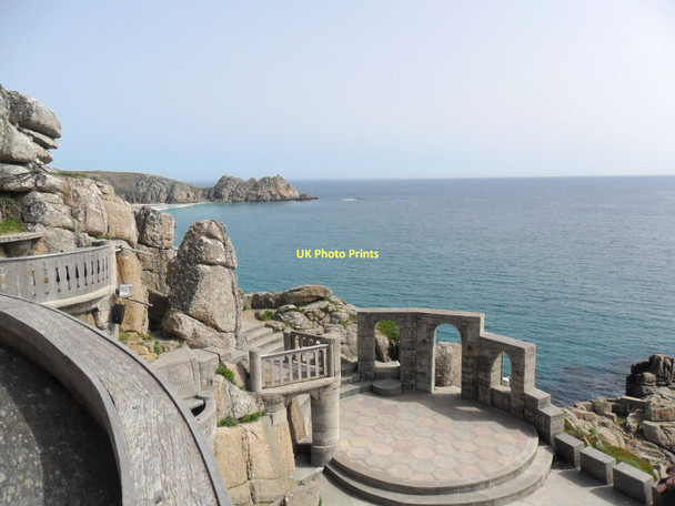 Photo 6"x4" Minack Theatre, Cornwall Porthcurno c2011