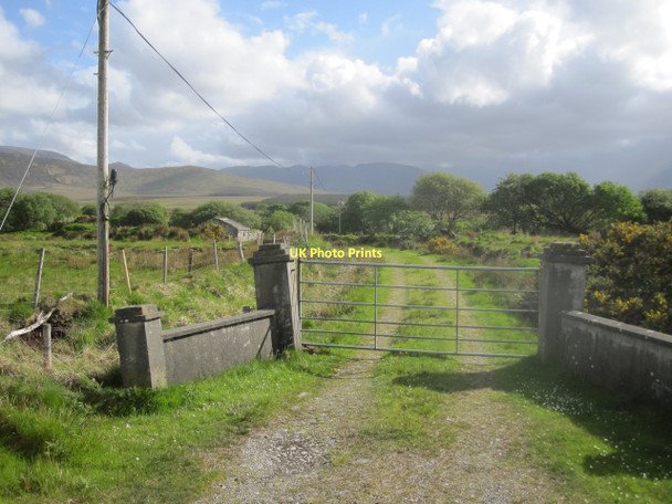 Photo 6"x4" Gated track, Bunowen valley Cregganbaun c2011