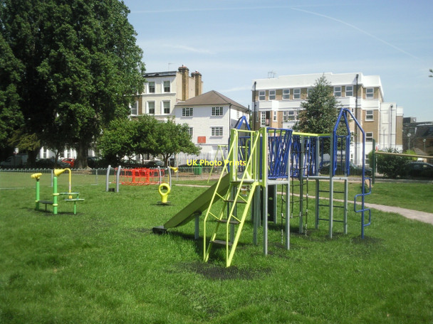 Photo 6"x4" Playground on Stamford Brook Common Hammersmith\/TQ2279 c2011
