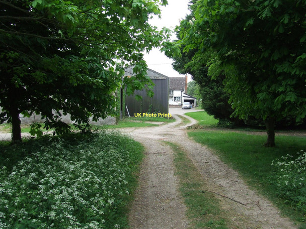 Photo 6"x4" Clapstile Farm Alpheton c2011