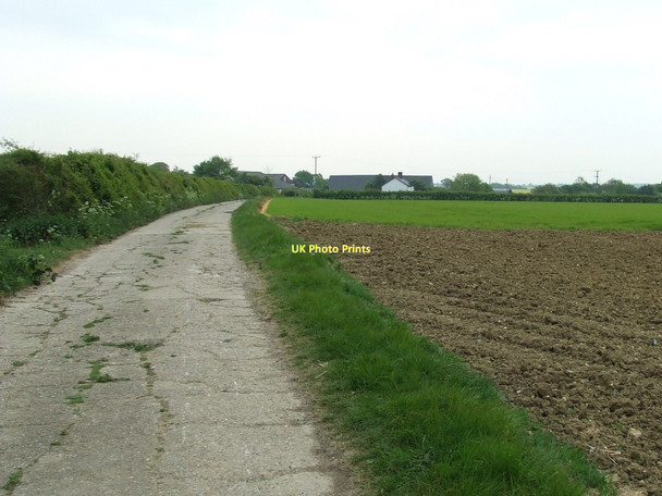 Photo 6"x4" Track To Lavenham Park Farm Smithwood Green c2011