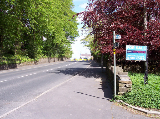 Photo 6"x4" Skipton New Road A56 enters Foulridge Colne\/SD8940 c2011