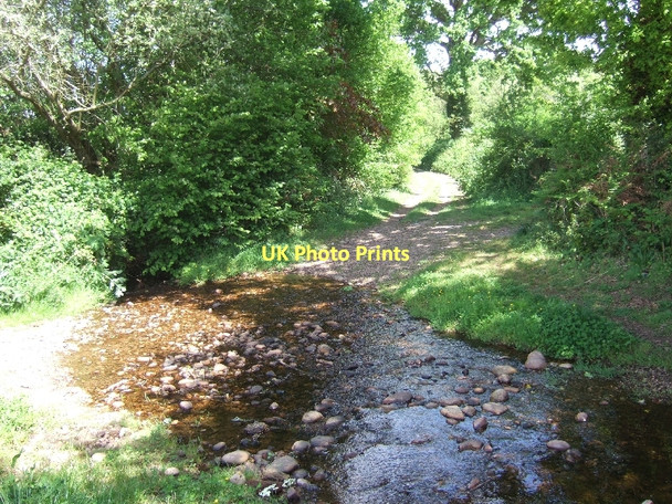 Photo 6"x4" The ford at Stowford Kingston\/SY0687 c2011
