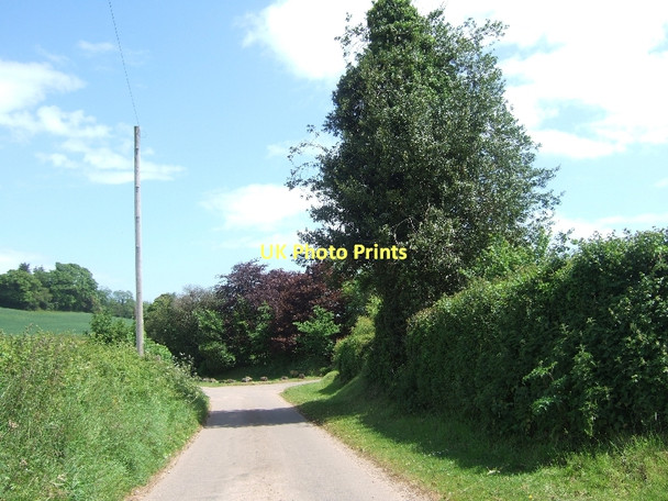 Photo 6"x4" Road passing Blackberry Farm Kingston\/SY0687 c2011