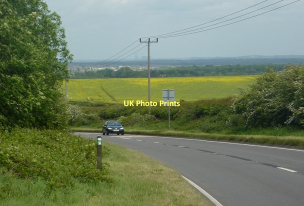 Photo 6"x4" A619 by the corner of Whitwell Road Bakestone Moor c2011