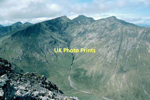 Photo 6"x4" Stob Coire Sgreamhach from Stob Dubh Dalness\/NN1651 c2005