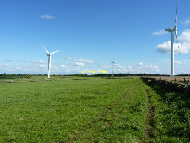 Photo 6"x4" Knabs Ridge wind farm Kettlesing c2011