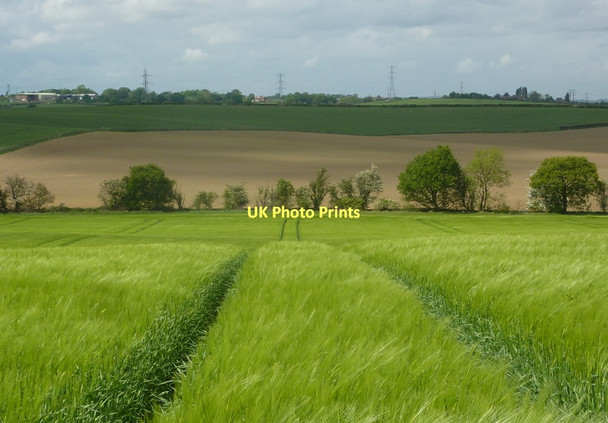 Photo 6"x4" Fields west of Bolsover Bolsover c2011