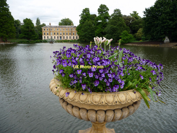 Photo 6"x4" Lake, Kew Gardens Brentford c2011