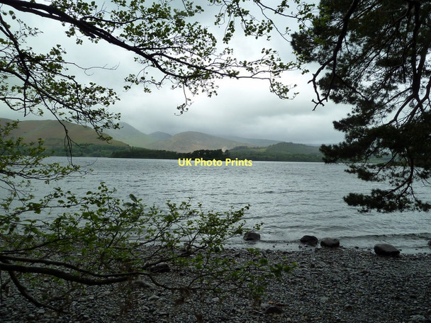 Photo 6"x4" Derwentwater Foreshore Keswick\/NY2623 c2011