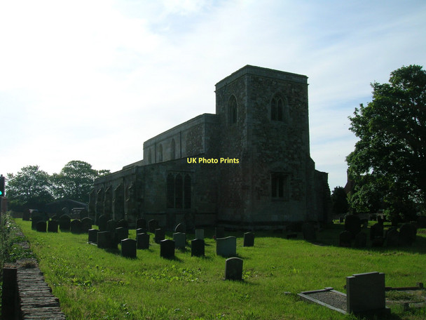 Photo 6"x4" St Mary's Church, Welwick Welwick c2011