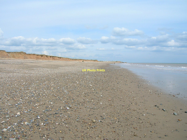 Photo 6"x4" Beach at Kilnsea Warren looking north Kilnsea c2011