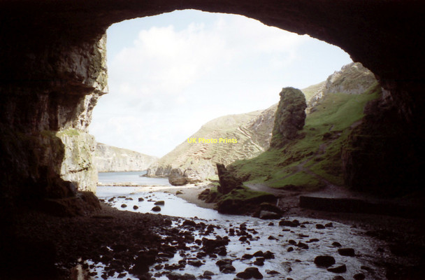 Photo 6"x4" Looking out of Smoo Cave Durness c1992