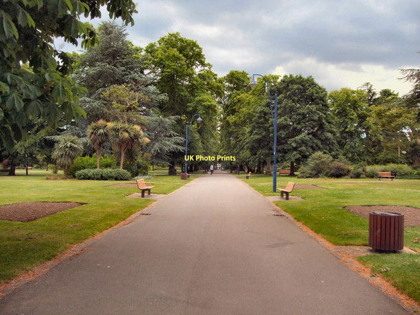Photo 6"x4" Path in East (Andrews) Park Southampton c2011