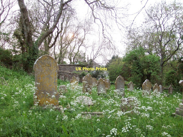Photo 6"x4" The old churchyard, Kingston, Dorset Kingston\/SY9579 c2011