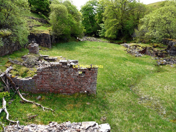 Photo 6"x4" Former crushing mill of the Middlehope Shield Lead Mine Westgate\/NY9038 c2011