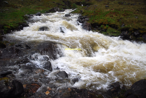 Photo 6"x4" Finiscaig Falls Finiskaig River c2011
