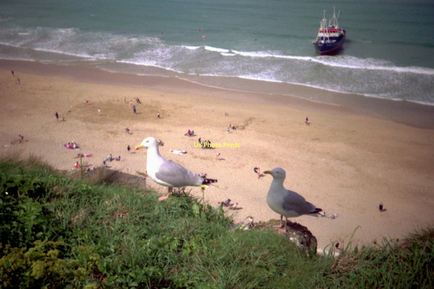Photo 6"x4" Newquay - 1987 Newquay\/SW8161 c1987