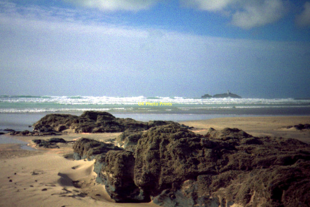 Photo 6"x4" Gwithian Towans - 1987 Gwithian c1987