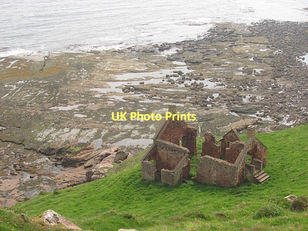 Photo 6"x4" Ruined salmon fishing station Ross\/NT9660 c2011