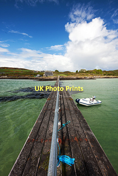 Photo 6"x4" Jetty at Ardminish Ardminish c2011