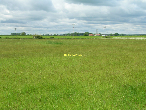 Photo 6"x4" Farmland off Carr Lane Selby c2011