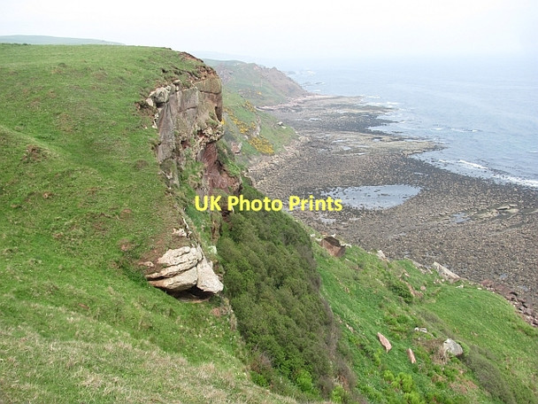 Photo 6"x4" Sandstone crags Marshall Meadows c2011
