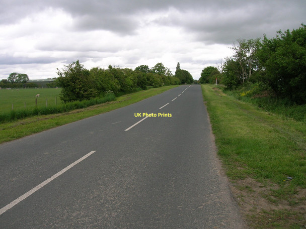 Photo 6"x4" Fenton Lane towards Church Fenton Little Fenton c2011