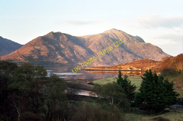 Photo 6"x4" Western End of Liathach (Torridon) Fasag c2003