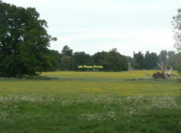 Photo 6"x4" View across Charlecote Park Hampton Lucy c2011