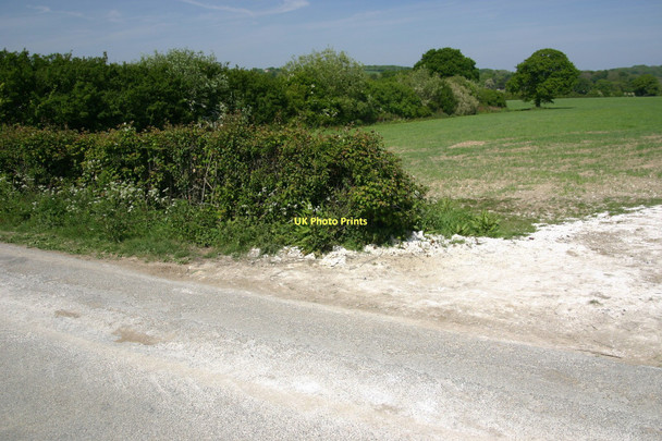 Photo 6"x4" Greenwich Meridian crossing Hamsey Lane Cooksbridge c2011