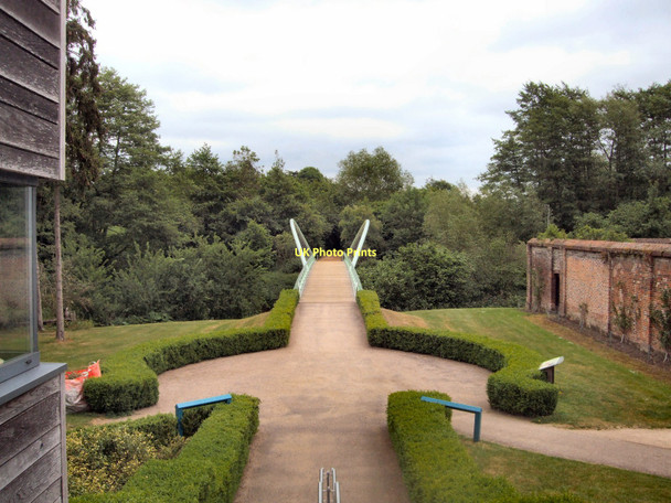 Photo 6"x4" Entrance Bridge - Painshill Park Cobham\/TQ1160 c2011