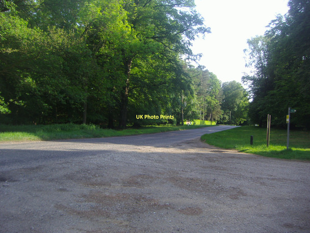 Photo 6"x4" Entrance to Ashridge Golf Club Little Gaddesden c2011