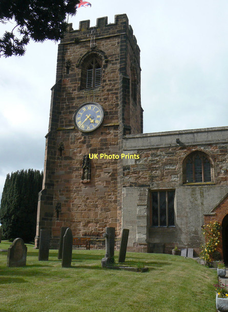 Photo 6"x4" Middleton Church tower Middleton\/SP1798 c2011