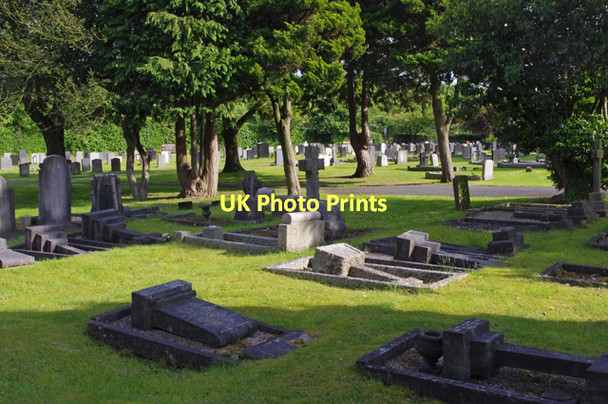 Photo 6"x4" Carnforth Cemetery Carnforth c2011