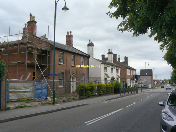 Photo 6"x4" Houses on Coleshill Street Tamworth c2011