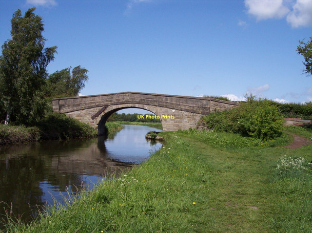 Photo 6"x4" Prescott Bridge on the Rufford Branch Black Moor\/SD4714 c2011