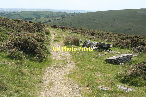 Photo 6"x4" South Brent: Zeal Tor tramway Didworthy c2011