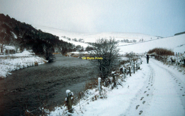 Photo 6"x4" River Don at Brux Kildrummy c1999