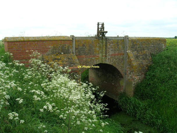 Photo 6"x4" Bridge over Ottringham Drain Ottringham c2011